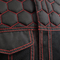 Lowside Hornet Moto Mesh Men's Club Style Vest Men's Moto Mesh Vests First Manufacturing Company   