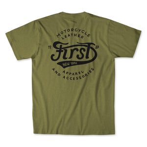 Major League T-Shirt Men's T-Shirt First Manufacturing Company OLIVE GREEN S 