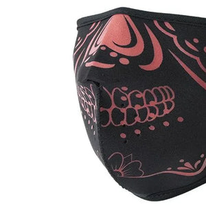Neoprene Half Face Inverse Skull Riding Mask Face Mask First Manufacturing Company