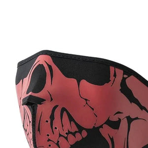 Neoprene Half Face Skull Riding Mask Face Mask First Manufacturing Company