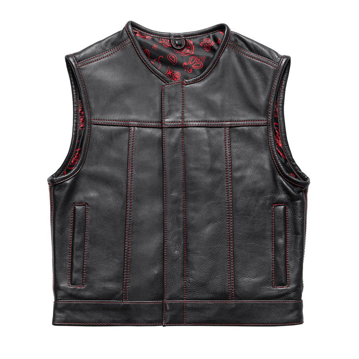 96SS UNDERCOVER ドクロ期 LEATHER VEST Slasher Vest – DS Online