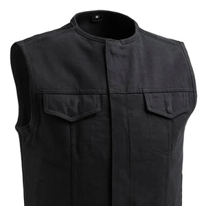 No Limit - Men's Motorcycle Twill Vest Men's Twill Vest First Manufacturing Company