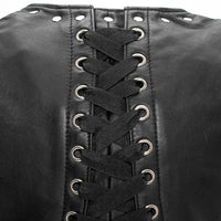 Empress Women's Motorcycle Leather Vest Women's Leather Vest First Manufacturing Company