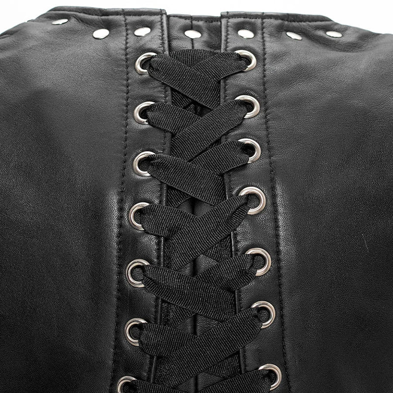 Empress Women's Motorcycle Leather Vest Women's Leather Vest First Manufacturing Company