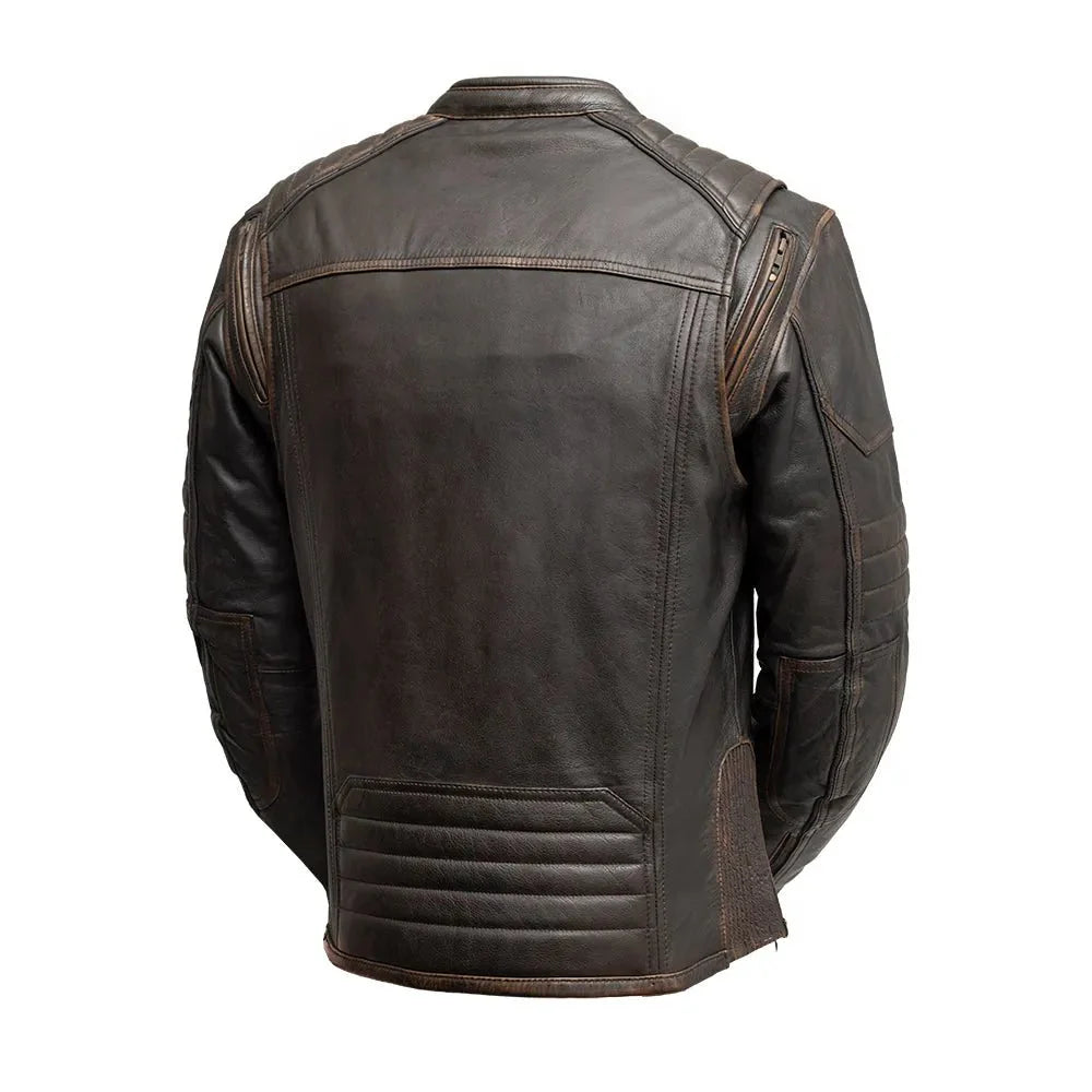 Rider Club - Men's Leather Motorcycle Jacket – Donna Sacs Online Rider Club - Men's Leather Motorcycle Jacket – Donna Sacs Online