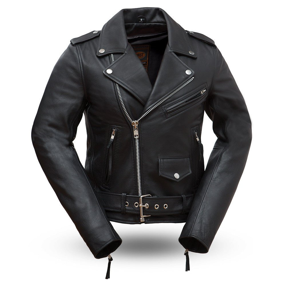 Rockstar - Women's Motorcycle Leather Jacket – DS Online