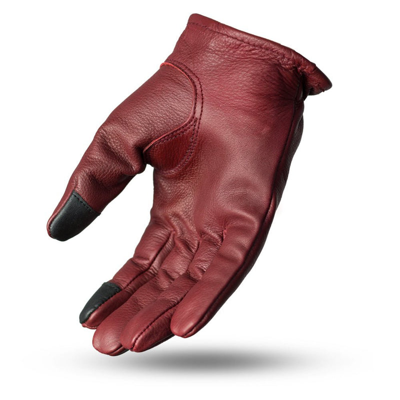 Free Roper Men's Motorcycle Leather Gloves Gift First Manufacturing Company