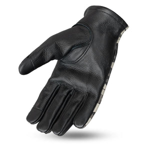 Free Roper Men's Motorcycle Leather Gloves Gift First Manufacturing Company