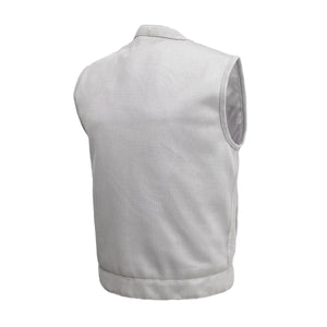 Sharp Shooter Moto Mesh Men's Motorcycle Vest Men's Leather Vest First Manufacturing Company   