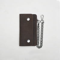 SMALL TRUCKER - Vegetable Tanned Leather Wallet