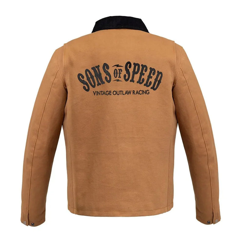 Sons of Speed - Lined Mechanic Jacket Men's Canvas Jacket First Manufacturing Company