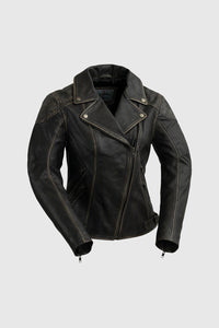 Stephanie Womens Leather Jacket Women's Leather Jacket Whet Blu NYC XS  