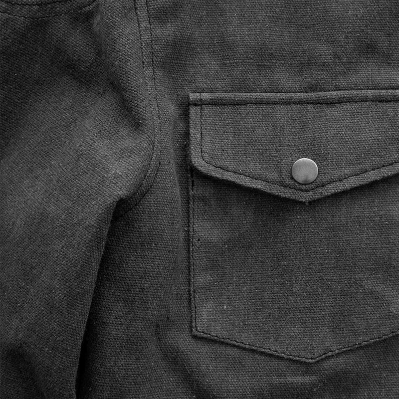 The Moto Shirt - Recycled Canvas Men's Shirt First Manufacturing Company   