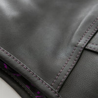 The Royal women's club-style leather vest - limited edition Factory Customs First Manufacturing Company   