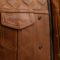 Timber Men's motorcycle leather vest (limited edition) Men's Leather Vest First Manufacturing Company   