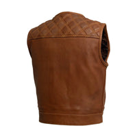 Timber Men's motorcycle leather vest (limited edition) Men's Leather Vest First Manufacturing Company   