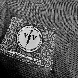 V-Twin Visionary Battleship Perforated Leather Vest collab First Manufacturing Company   