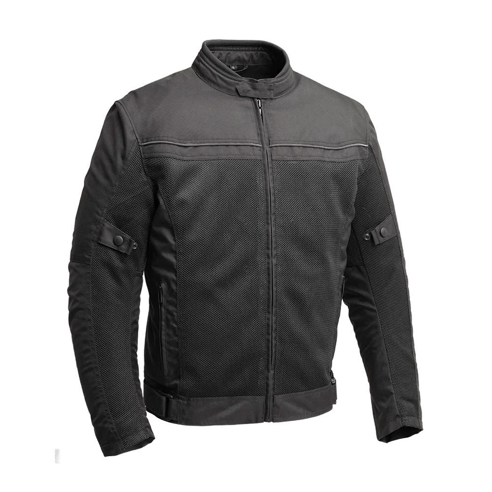 Venture Men's Cordura Textile Jacket Men's Jacket First Manufacturing Company Black S 