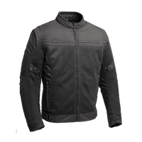 Venture Men's Cordura Textile Jacket Men's Jacket First Manufacturing Company Black S 