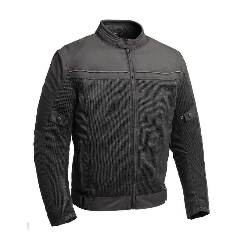 Venture Men's Cordura Textile Jacket Men's Jacket First Manufacturing Company Black S 