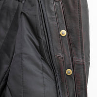 Wildside - Women's Motorcycle Leather Jacket Women's Leather Jacket First Manufacturing Company   