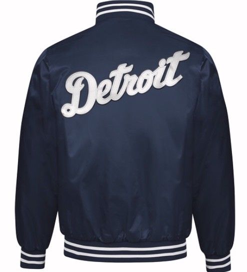Authentic Detroit Tigers Starter Jacket -Navy/White – DS Online