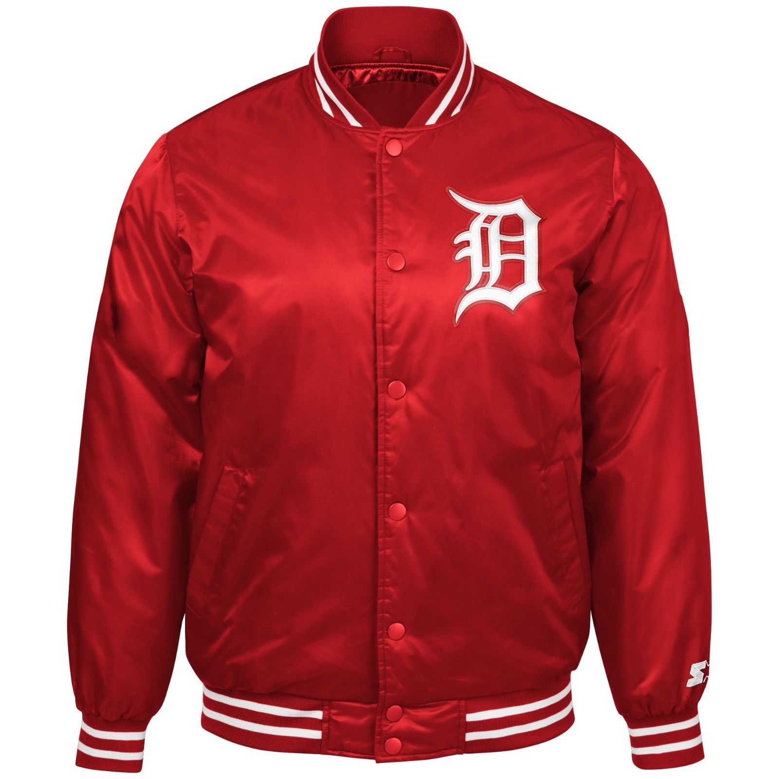 Exclusive: Authentic Detroit Tigers MLB Starter Jacket - Red – DS Online