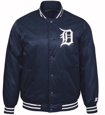 Exclusive: Authentic Starter Detroit Tigers MLB Jacket -Black