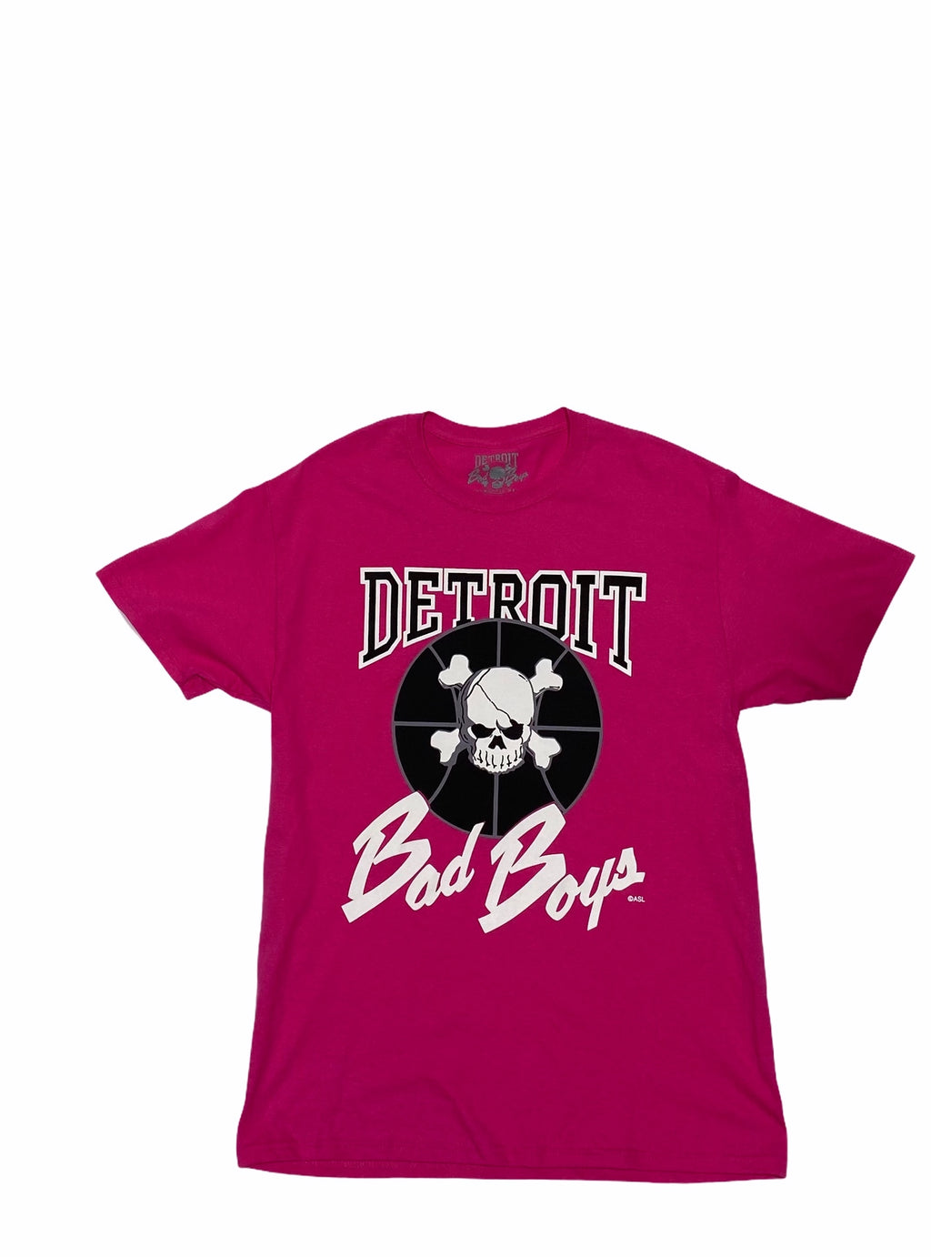 Authentic Detroit Bad Boys Fuchsia T-Shirt