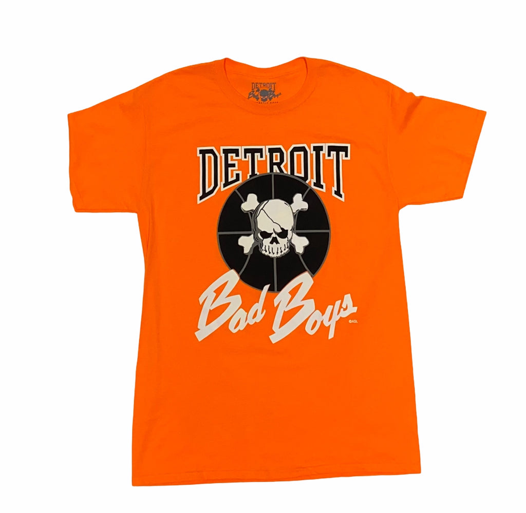 Authentic Detroit Bad Boys Orange T-Shirt