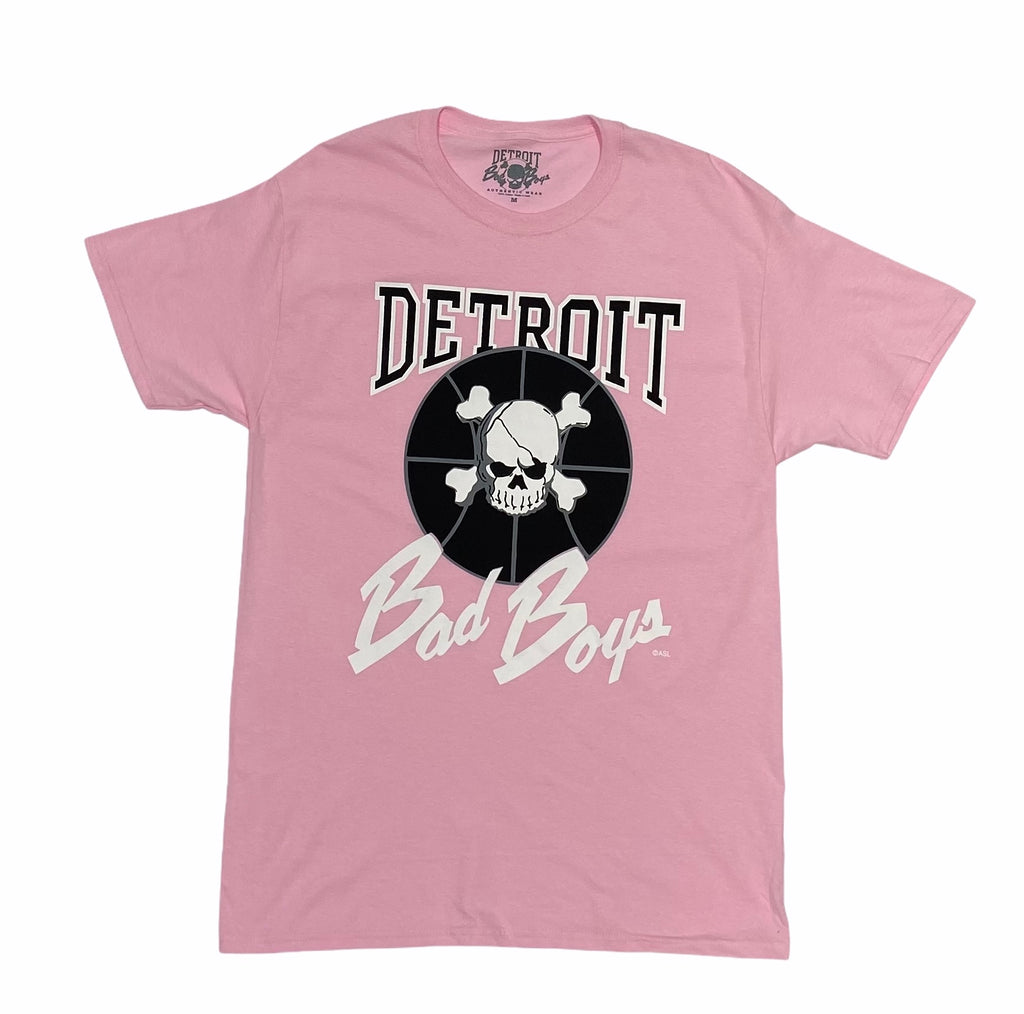 Authentic Detroit Bad Boys Pale Pink T-Shirt