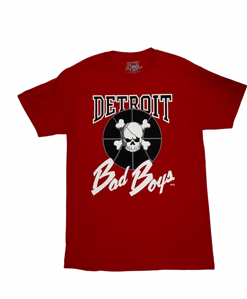 Authentic Detroit Bad Boys Red T-Shirt