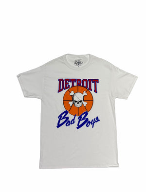 Authentic Detroit Bad Boys White T-Shirt