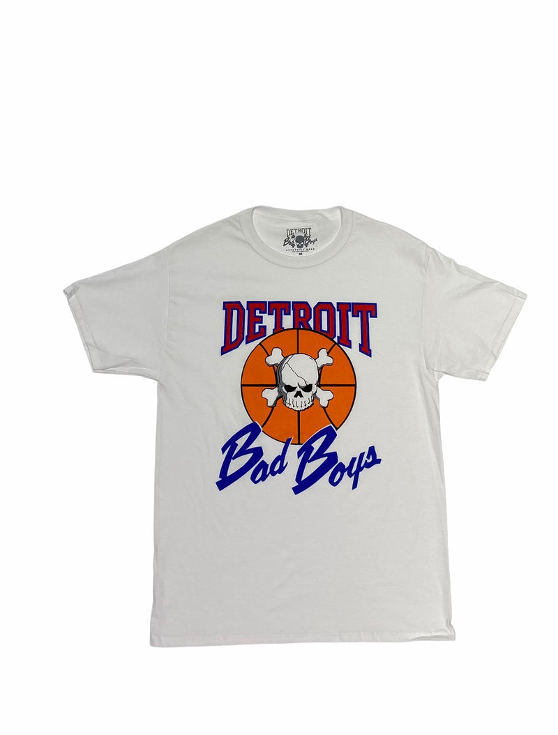 Authentic Detroit Bad Boys White T-Shirt
