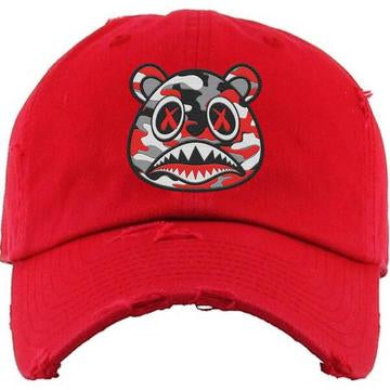 Baws Camouflage Red Dad Cap