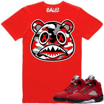Baws Camouflage Red T-Shirt
