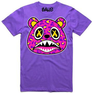 Baws Neon Camouflage Purple T-Shirt