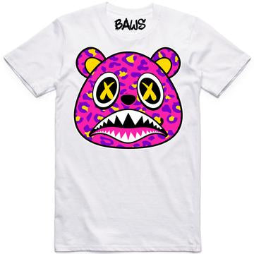 Baws Neon Camouflage White T-Shirt