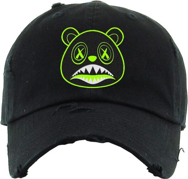 Baws Oreo Back Dad Hat Neon Outline