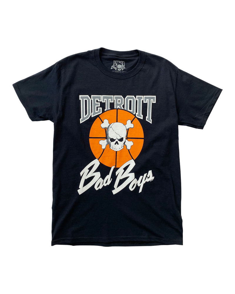 Authentic Detroit Bad Boys Black T-Shirt