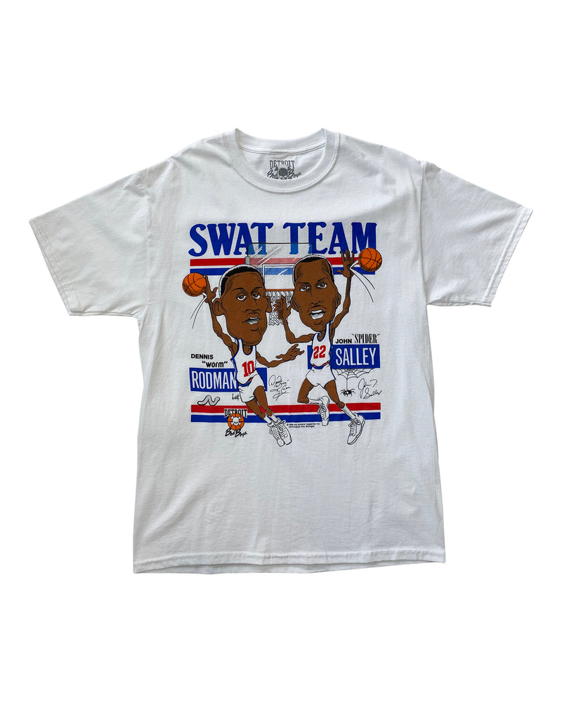 Authentic Detroit Bad Boys Swat Team Character T-shirt