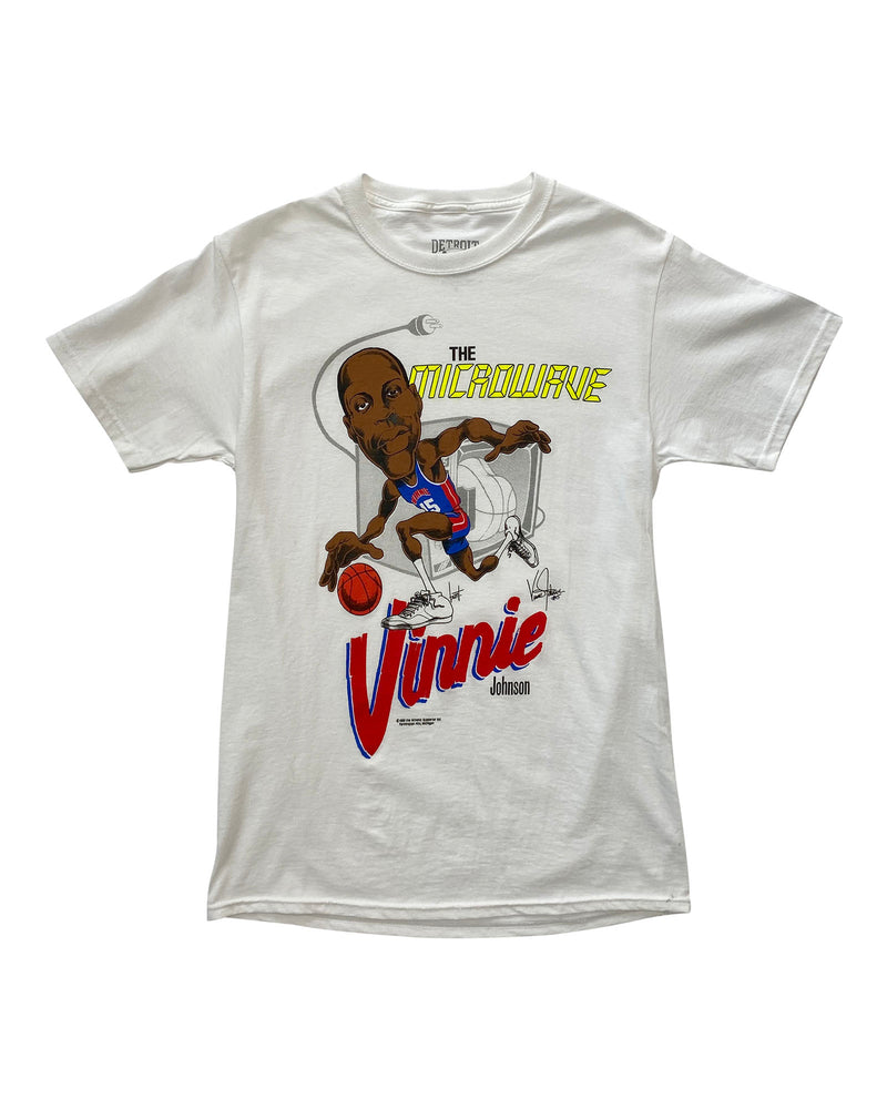 Authentic Detroit Bad Boys Vinnie Johnson Character T-shirt