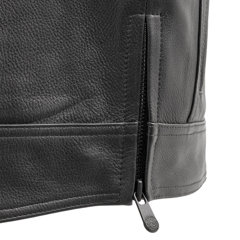 Rampage - Men's Motorcycle Leather Vest