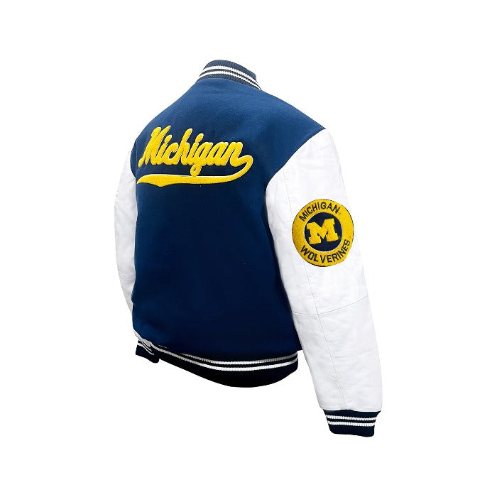 G-III University Of Michigan Wolverines Varsity Jacket