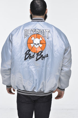 Men’s Detroit Bad Boys Jacket – Grey