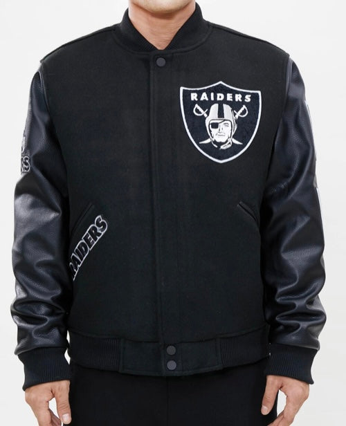 Pro Standard Las Vegas Raiders Varsity Jacket