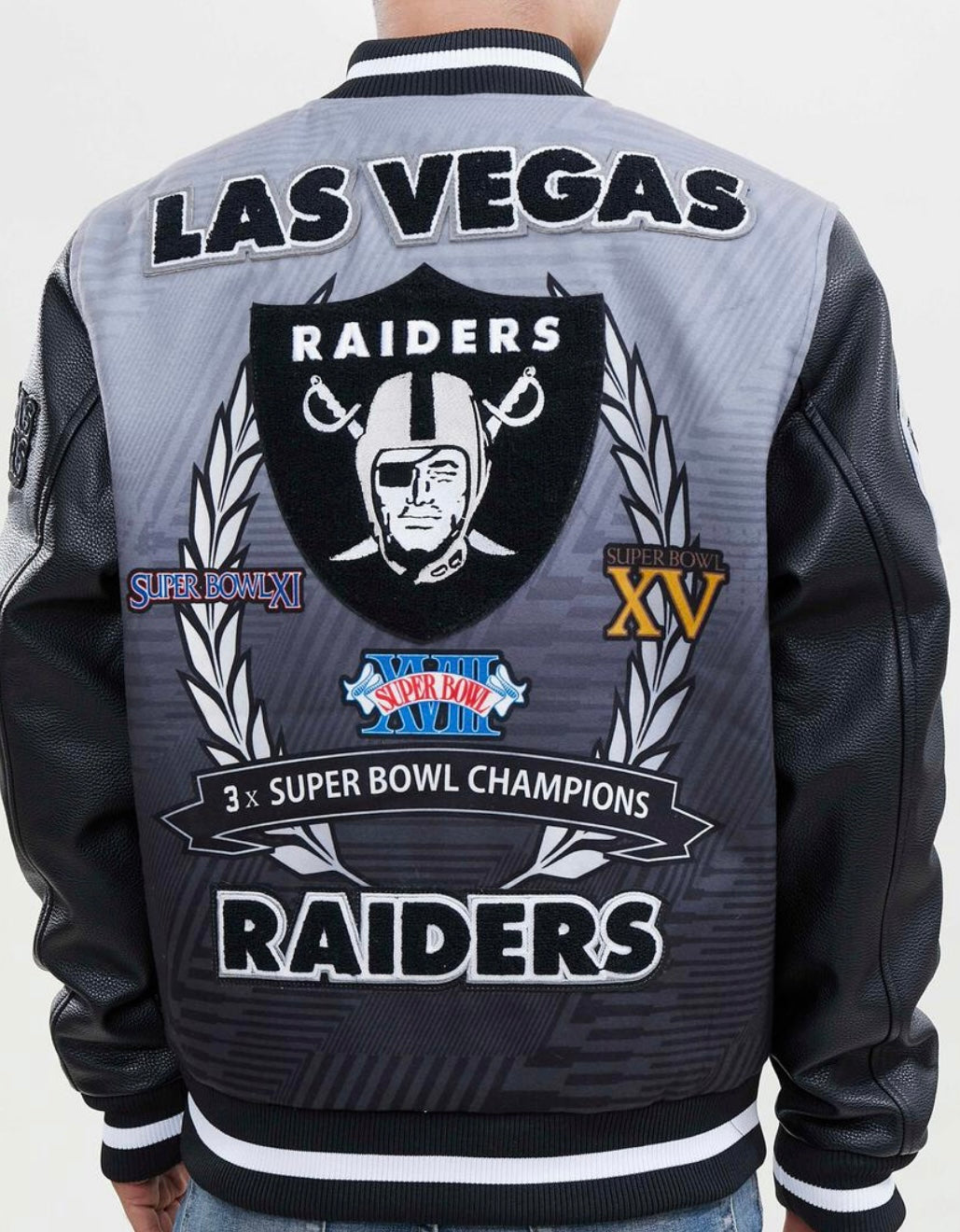 Las Vegas Raiders Women's Glitter Power Play Jacket - Vegas Sports Shop