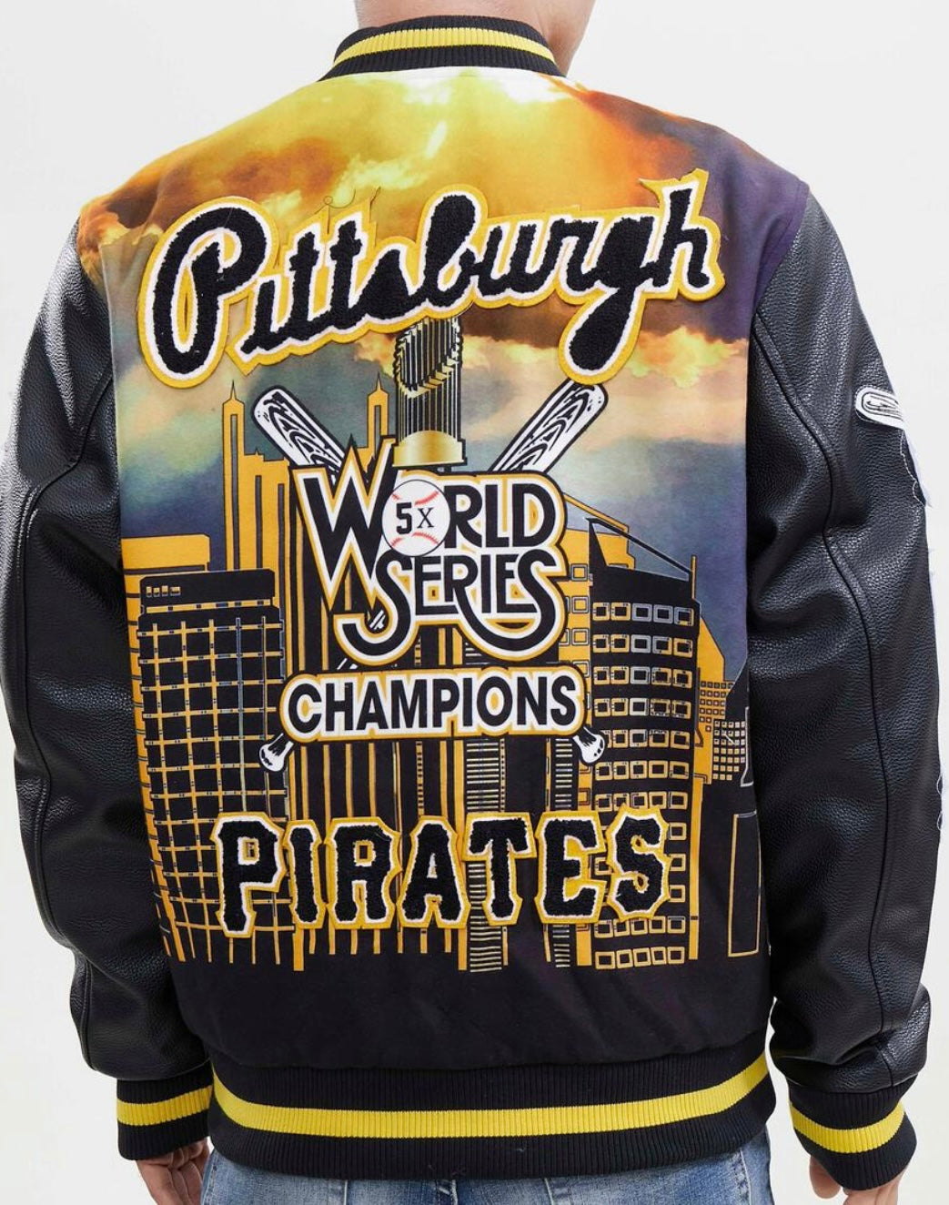 Pittsburgh pirates youth letterman shirt, hoodie, sweater, long