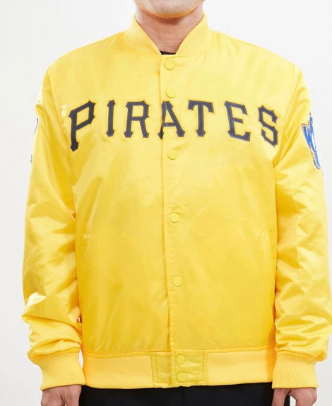 MLB Pittsburgh Pirates Dugout Satin Jacket - Maker of Jacket