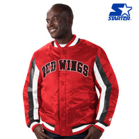 Starter Detroit Red Wings Stripe Jacket